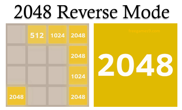 2048 Reverse [Unblocked] 8×8 Mode with Last Move