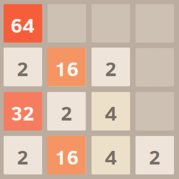 2048 Cubes Single-Player Puzzle Online Game