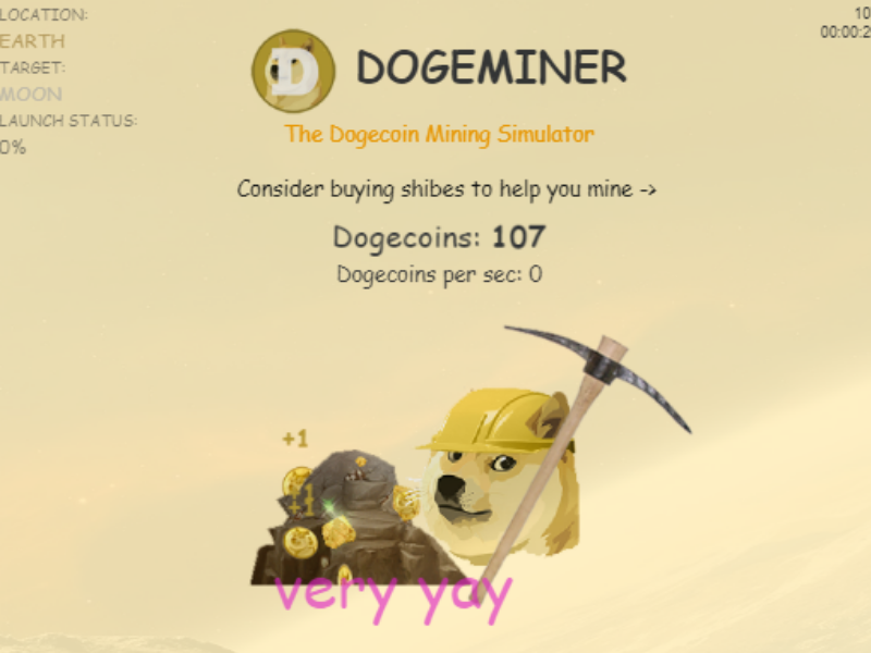 DogeMiner Simulator – Unblocked Game