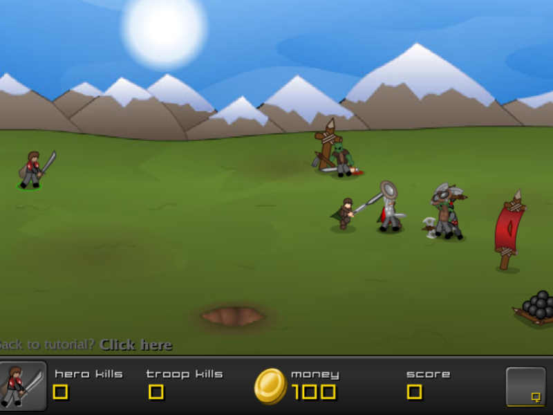 Battle for Gondor Flash Game with Middle Earth Strategy