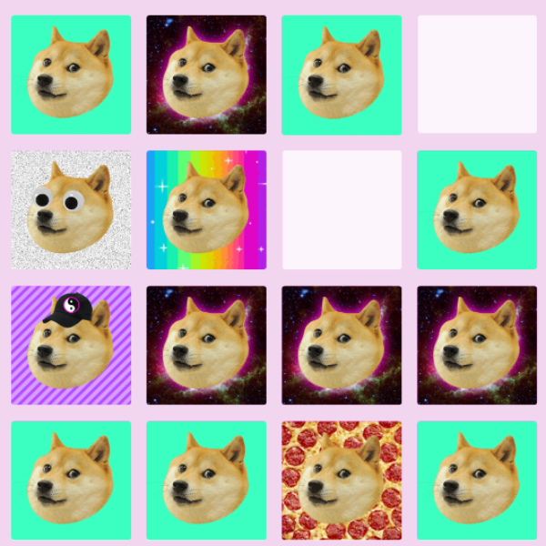 Doge2048 Dogs Online [Unblocked] Game