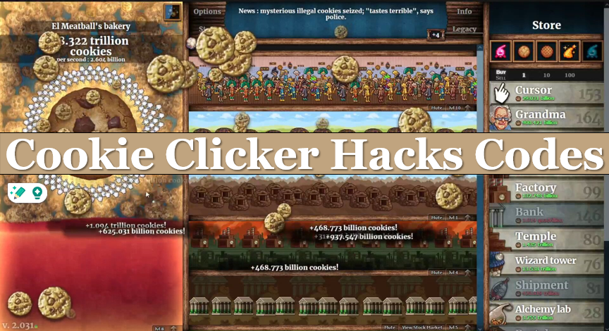 Cookie Clicker Hacks Codes: Unblocked Games